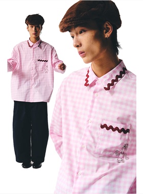 MANUFACTURE DISNEY PIXAR TOY STORY 系列 格纹长袖衬衣