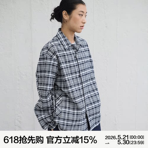 MANUFACTURE 古巴领长袖衬衫