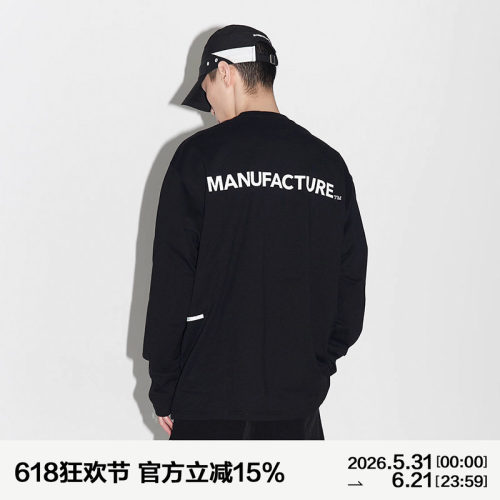 MANUFACTURELOGO长袖T恤