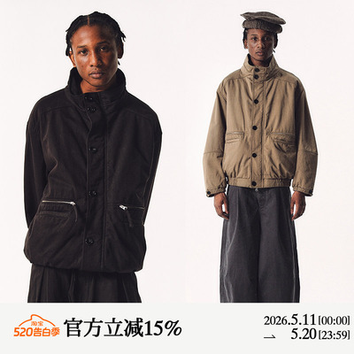 MANUFACTURE 立领棉服