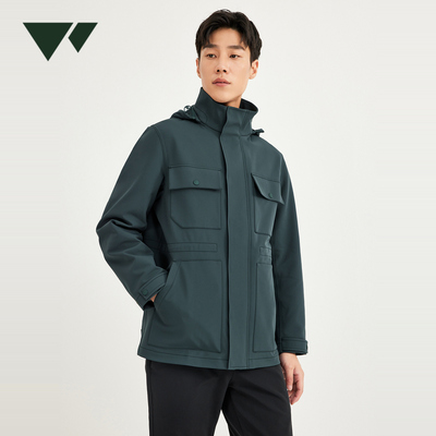 七匹狼男士夹克外套2026新款春秋