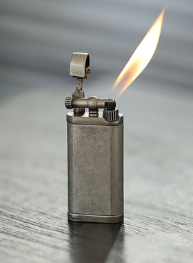 正品SPUNK司派克金属防风充气打火机 带烟斗压棒斜火砂轮明火送礼