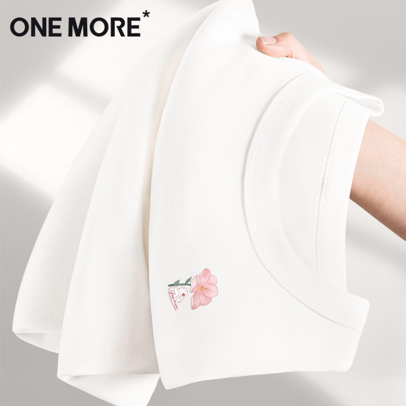onemore抗菌正肩短袖t恤