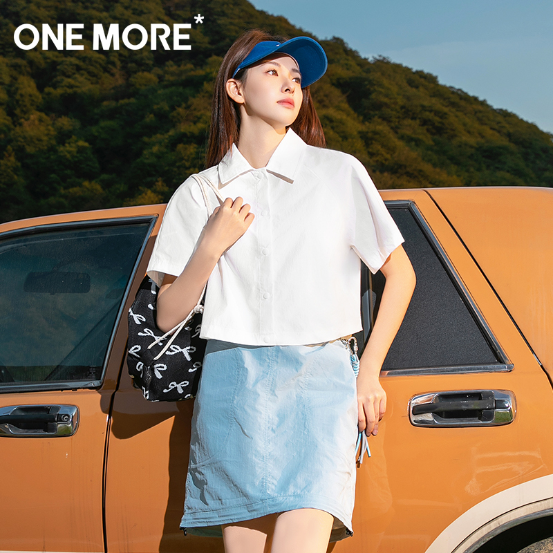 onemore冰丝防晒衬衫