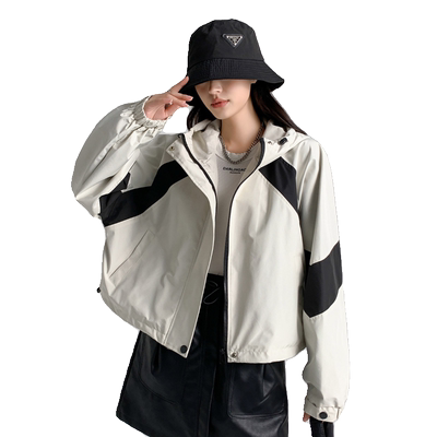 ONEMORE休闲常规拼色棒球服