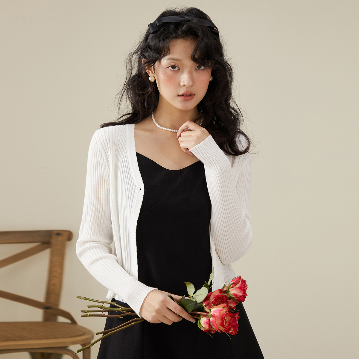 薄款冰丝开衫onemore长袖披肩