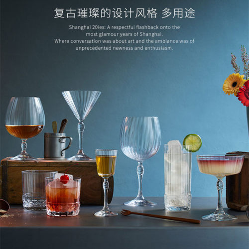 意大利进口复古水杯红酒杯