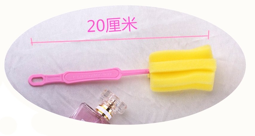 杯刷长手柄 刷杯子玻璃杯清洗刷 高脚杯海绵杯刷 奶瓶刷子买2送1