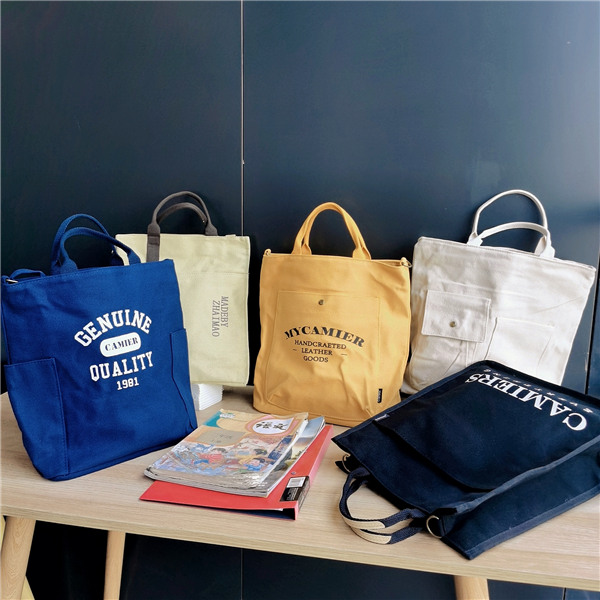 学生补课袋手提包帆布大容量拉链