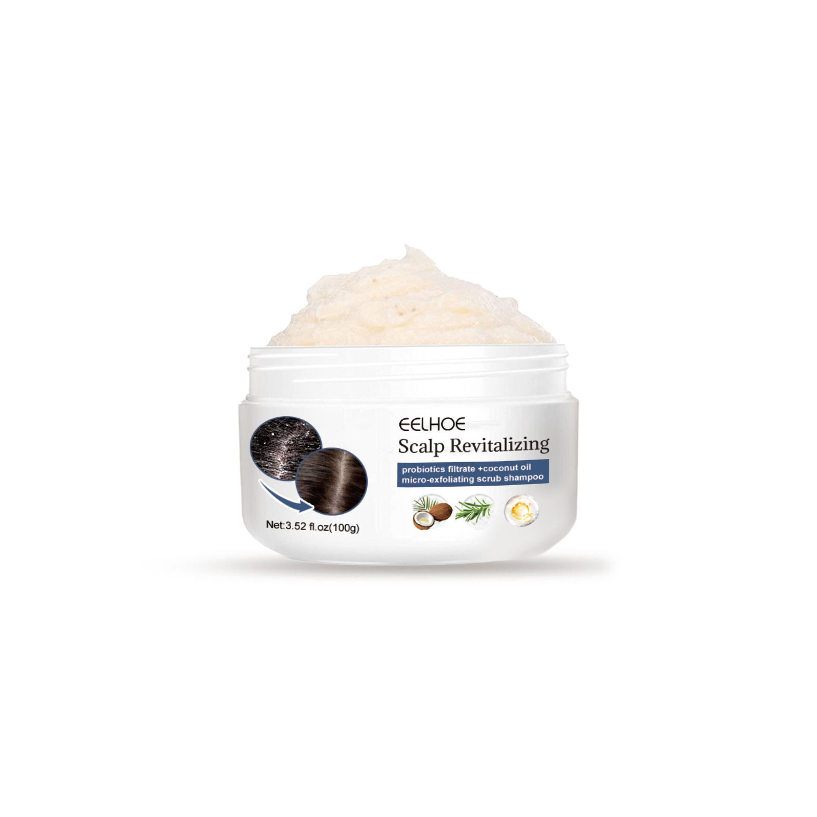 头皮角质磨砂膏清洁滋润秀发护理