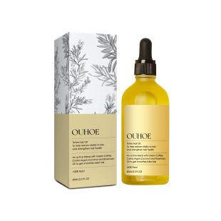 hair damaged for caring oil and Rosemary smoot essential