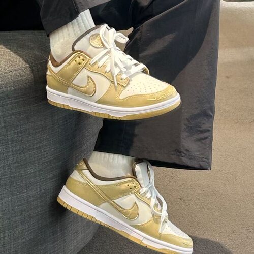 Nike耐克dunk舒适百搭 耐磨 低帮 板鞋 米棕色HM3695-071