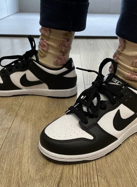 Nike/耐克 男女童DUNK幼童运动鞋夏季板鞋低帮熊猫配色CW1588-100