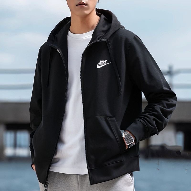 Nike/耐克 男款运动百搭针织连帽外套BV2649-010,运动服/休闲服装,运动卫衣/套头衫,淘宝优惠券,粉丝福利购,淘宝优惠卷