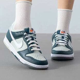 耐克 FB9109 DUNK 白绿色低帮运动休闲复古板鞋 300 LOW Nike