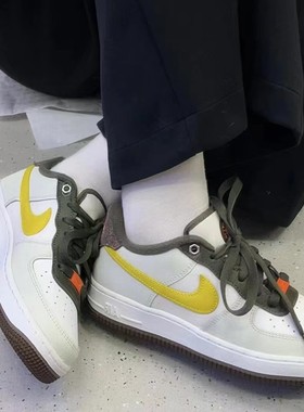 专柜正品 NIKE Air Force1GS AF1大童空军一号休闲板鞋FV3647-171