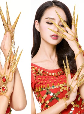 千手观音指甲套印度舞饰品