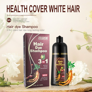 Ztazaki Hair Dye Shampoo 3 in 1 LONG LASTINGHAIR COLOR CARE