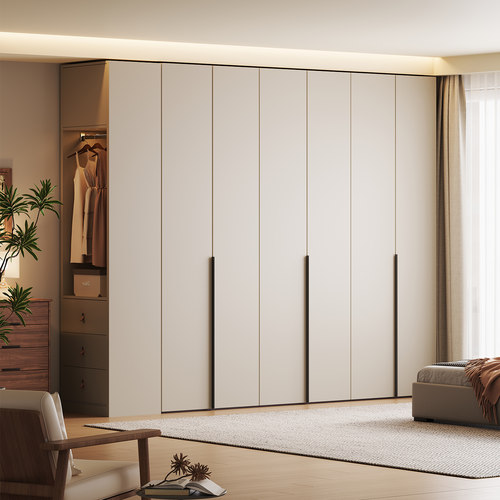 圣博恩实木橡木衣柜现代简约