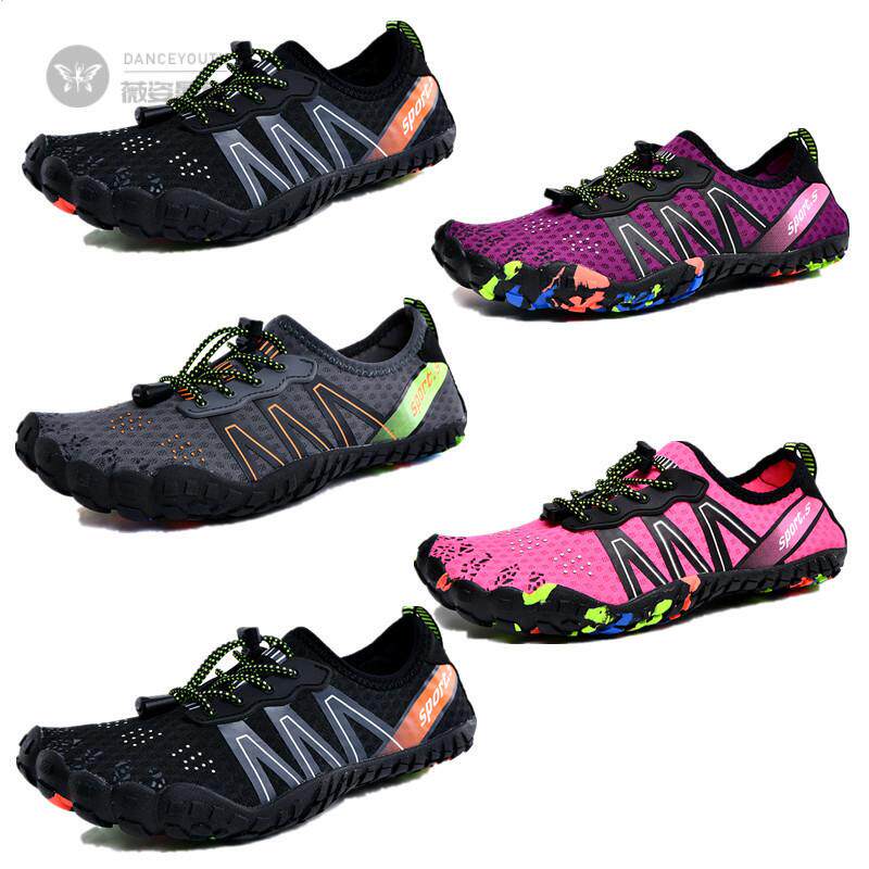 新款户外运动溯溪鞋男女五指鞋鞋防滑沙滩鞋速干潜水鞋游泳鞋