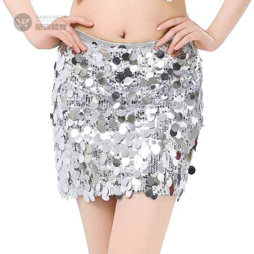 欧美亮片时尚短裙节日派对包臀