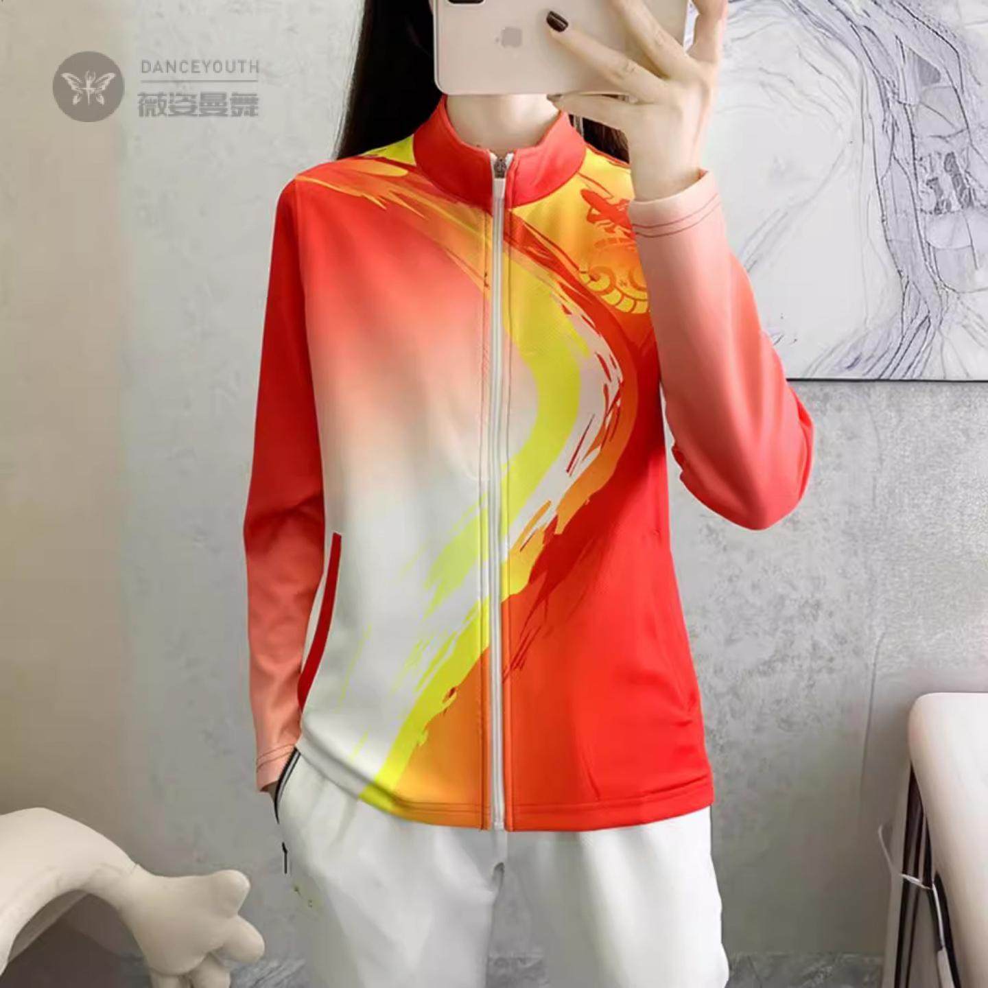 速干衣情侣外套女春季新款羽毛球训练套装乒排比赛运动服大码外套