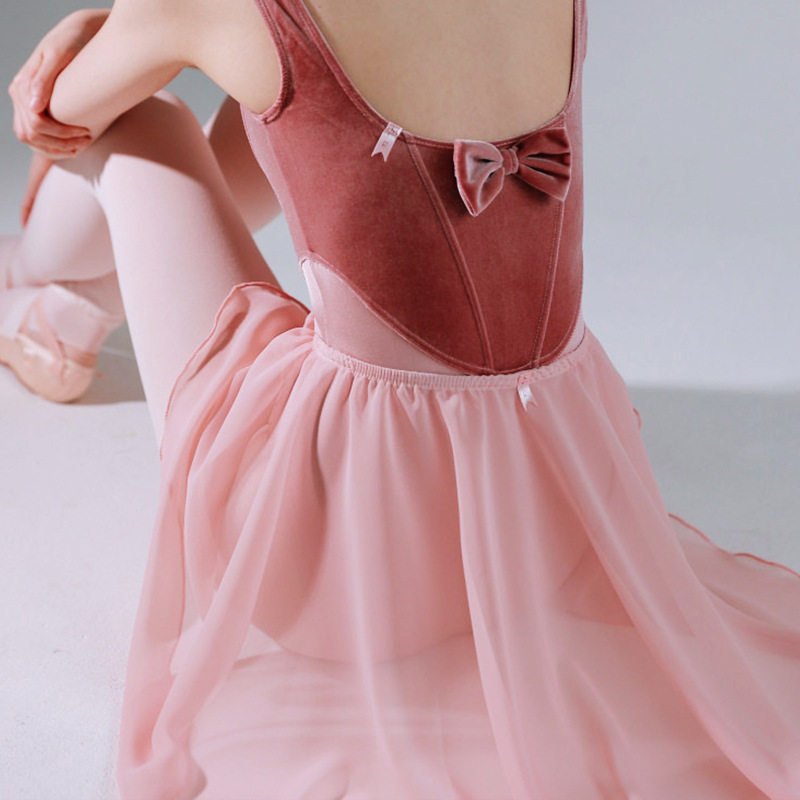 儿童舞蹈半身裙女童芭蕾练功服