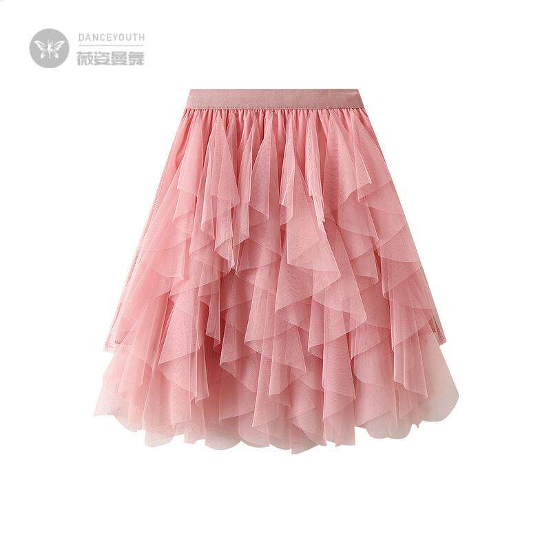 半身裙夏季小短裙仙女网纱裙蓬蓬裙女短款裙子1682