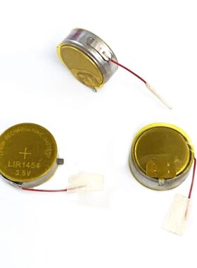 LIR1454 ICR1454 3.6V原装TWS蓝牙耳机纽扣充电锂电池ICR1454通用