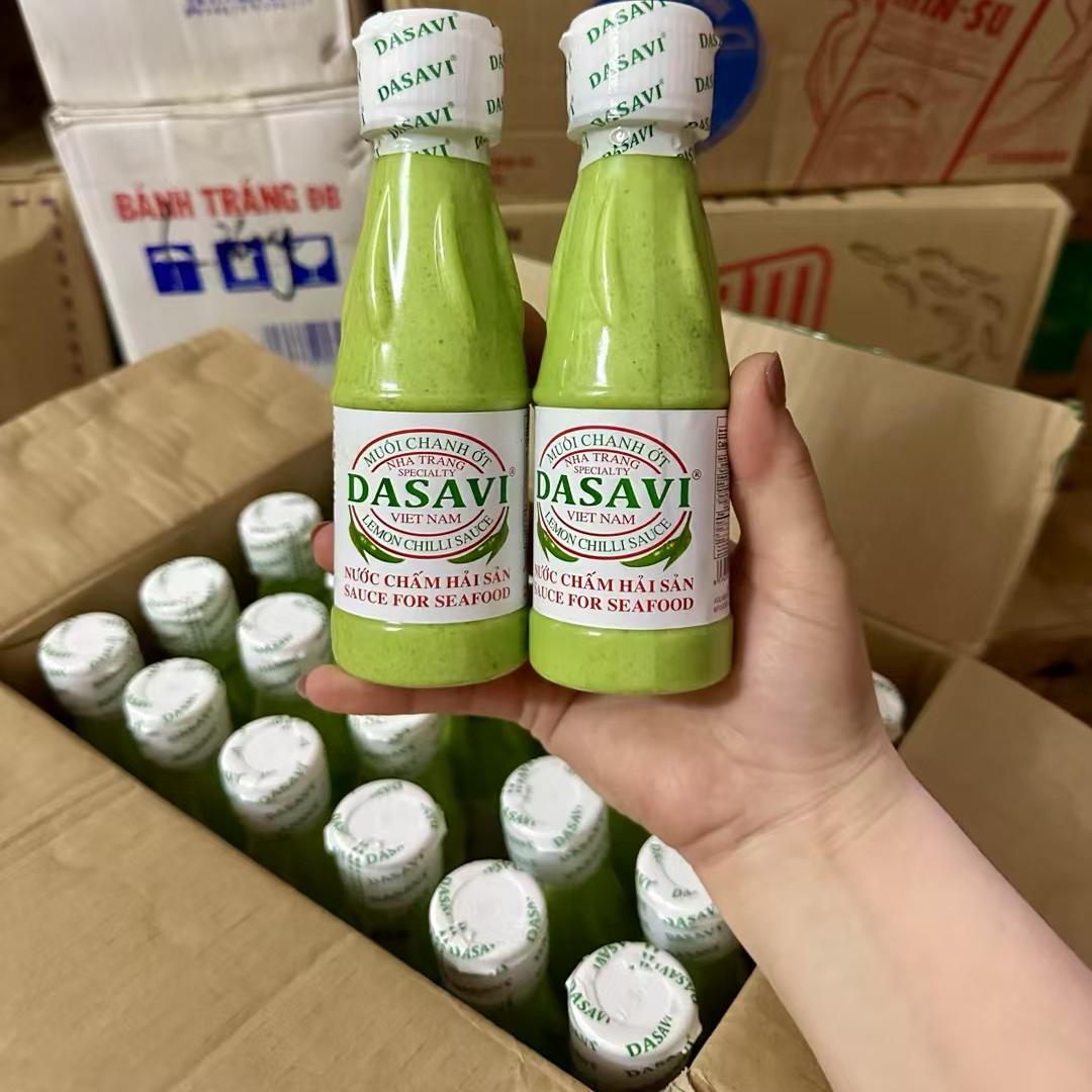 越南dasavi柠檬青辣椒酱260克胡椒盐辣椒酱 MUOI CHANH OT