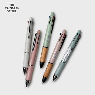 百乐4色0.5圆珠笔 纵向书写 Dr.GRIP多功能 PILOT 自动铅笔 TVS¨