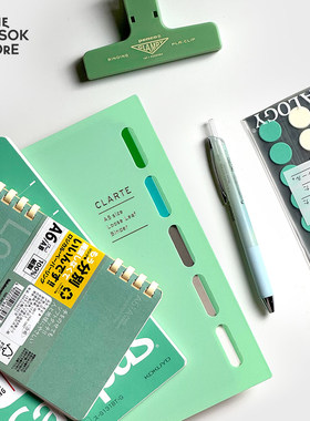 纵向书写 日本Maruman满乐文 Kakesel Clarte PUO高颜值活页本