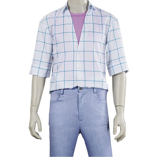 猎魔女团cos服 沙加男孩恶魔男团Jinu动漫全套cosplay服格子衬衣