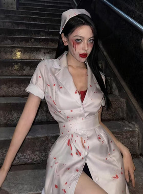 寂静岭2RE女护士cos服寂静岭重制版恐怖僵尸护士角色扮演c osplay