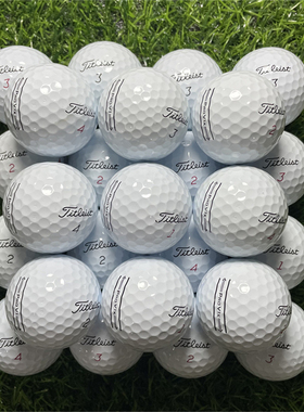 包邮远距离高尔夫球TitleistPROV1V1X三四五层下场练习室内二手球