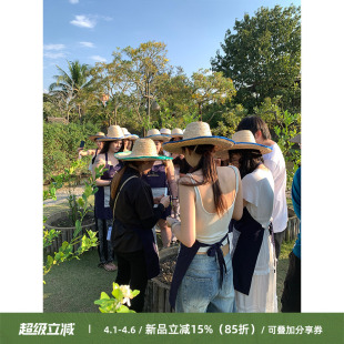 简约日常方领半露背吊带女带胸垫内搭外穿美背 Cactishop白女背心