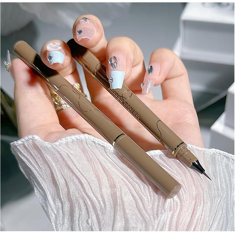 极细眼线液笔棉头速干不易晕染彩色眼线笔学生手残党懒人美妆彩妆