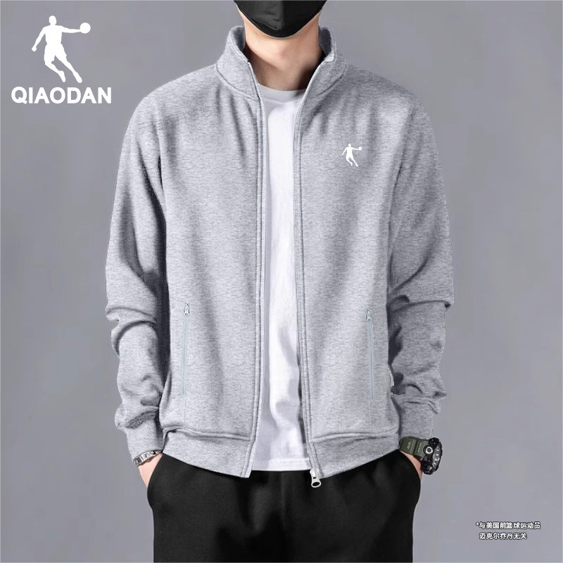 乔丹针织外套男宽松夹克运动上衣