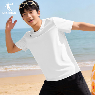 乔丹速干短袖男士夏季新款透气冰丝薄款健身男装官方正品跑步T恤