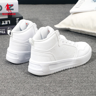 乔丹小白鞋女鞋高帮板鞋2026冬季新款官方旗舰店正品休闲鞋运动鞋