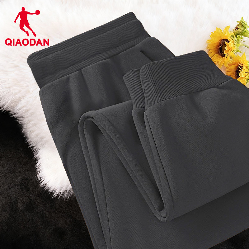 乔丹运动裤男士针织卫裤2026春季新款官方正品束脚跑步休闲长裤子