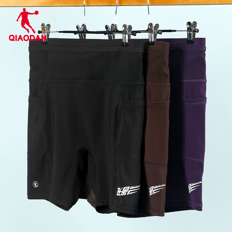 乔丹飞影半弹紧身短裤女士运动裤