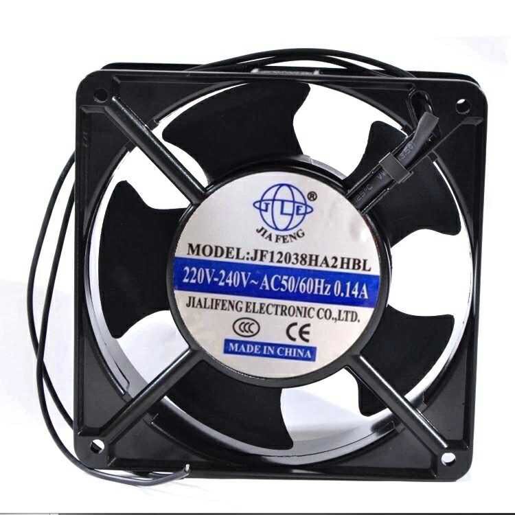 全新JIA FENG JF12038HA2HBL/HA3HBL/HSL 220V 0.14A机柜散热风扇