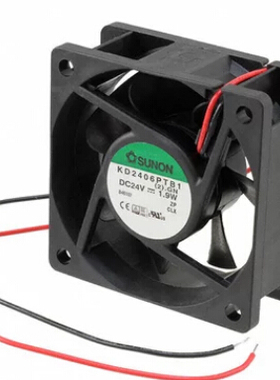 原装建准sunon KD2406PTB1/PTV1/PTS1 6025 DC24V 变频器散热风扇