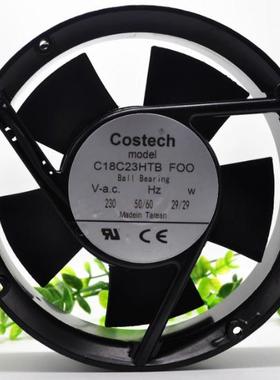 原装Costech C18C23HTB F00 230V 29W 50/60Hz 工控机柜风扇17251