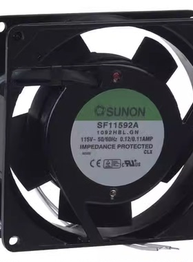 全新建准SF9225AT P/N 1092HBL/HSL 110V风扇SF11592A 1092HST.GN