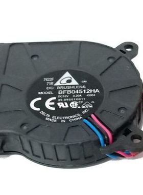全新原装台达 4510 DC12V 0.20A 4.5CM BFB04512HA投影仪散热风扇