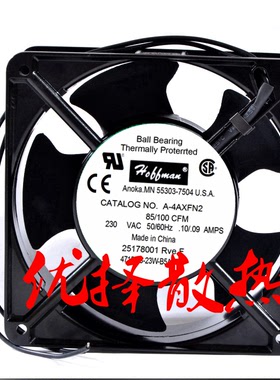 正品HOFFMAN A-4AXFN2 4715MS-23W-B5A-A03机柜散热风扇230V/115V