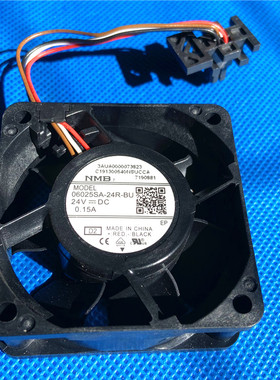 正品NMB 06025SA-24R/24P-BU/BL/EA/BA/EL 24V风扇3AUA0000073823
