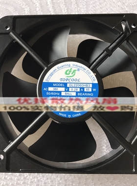 全新TOPCOOL GL22060HB3/HB2 220V/380V 65W 20060 散热风扇18060